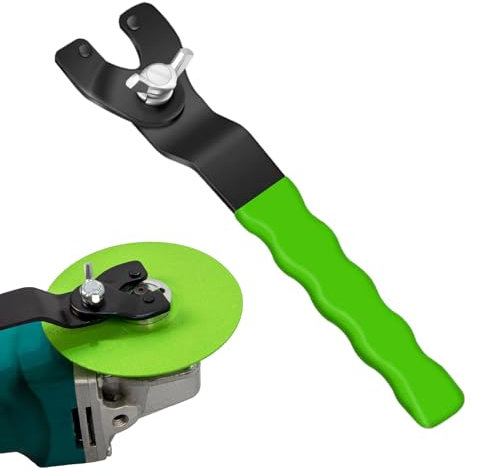 Zankie Angle Grinder Adjustable Spanner- 10-52mm Pin Key Wrench Lock-Nut Grinder Wrench with Non-Slip Coated Grip Angle Grinder Spanner Key