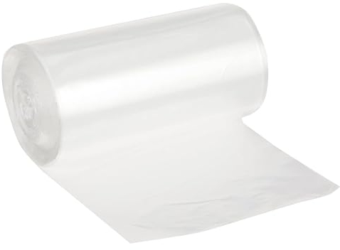 SANJOMA Bolsas Basura 30L | Ideal Para Cocina y Jardín, Alta Durabilidad y Resistencia | Bolsas Basura Grandes, Color Blanco, Rollo de 25 Unid. | Caja De 50 Rollos De Bolsas De Basura 52 x 60 Cm