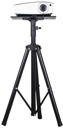 lskdnrufh Projector Stand Projector Mount Stand Laptop Projector Tripod Stand for Stage or Studio Height Adjustable Up to 70 Inches Projector Bracket Black Projector Mount