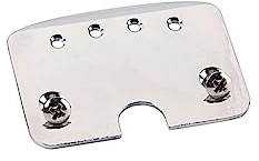 TOPPERFUN Saitenhalter für Gitarre mit Befestigungsschraube Metallkonstruktion Gitarren Einfach zu Montieren Handhaben