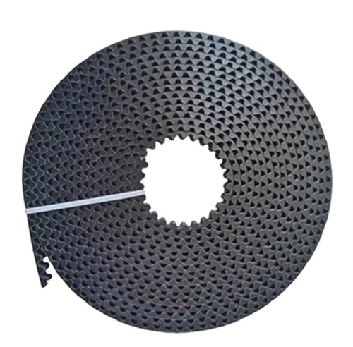 Correa Transmisión Dentada Correa Abridor Puerta Garaje STD8M Correa Transmisión por Correa Dentada, Correa Dentada para Puerta Corredera Automática, Transmisión por Correa De PU S8M(5M,10mm)