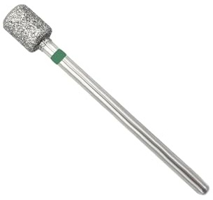 Fräser für Nagel- und Fußpflege mit Diamantschleifer, grobe Körnung, Zylinderform – Ideal zur Hornhautbehandlung