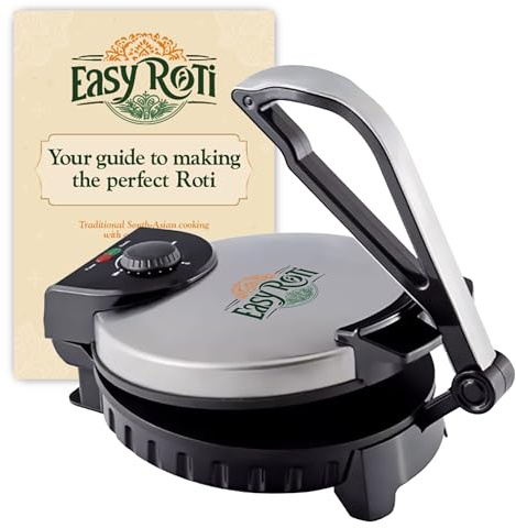 Easy Roti - Electric roti, chapatti and tortilla flatbread press with tips and recipe guide