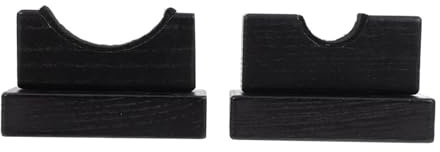 SHENJMAI Mazza da Baseball Parete Supporto for Mazze da Baseball in Legno, 2 Pezzi, espositore for Accessori Softball