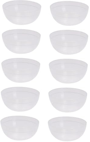 Artibetter 30 Stück Pvc Masken Mischschüsseln für Heimgebrauch Multifunktional und Leicht zu Reinigen Schalen für Gesichts Masken und Schönheitsbedarf