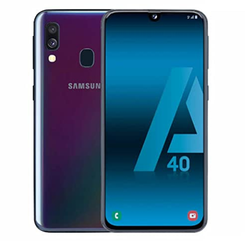 SAMSUNG Galaxy A40 Dual SIM 64GB 4GB RAM SM-A405F/DS Nero SIM Free