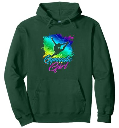 Turnen Turnerin Sport Gymnastik Mädchen Pullover Hoodie