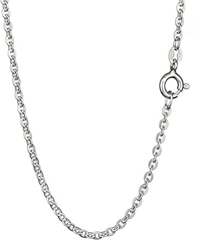 NKlaus 60cm Ankerkette 925 Silber elegante Halskette Breite: 2,0mm Collier 4,74g schwer 4438