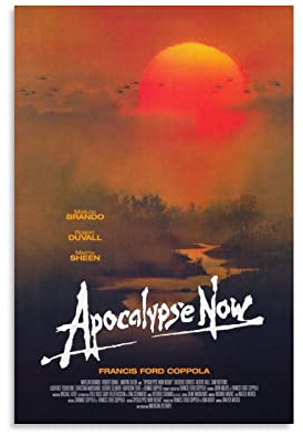 Apocalypse Now 70er Jahre Filmposter Vintage Poster Wandkunst Gemälde Leinwanddrucke Dekor Poster Kunstwerke 50 x 75 cm