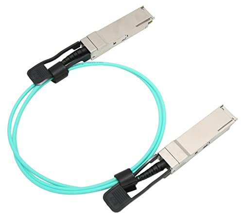Hosit Active Optical Cable, Short Distance Wiring High Performance Low Consumption QSFP28 To QSFP28 Active Optical Cable Energy Saving for Office