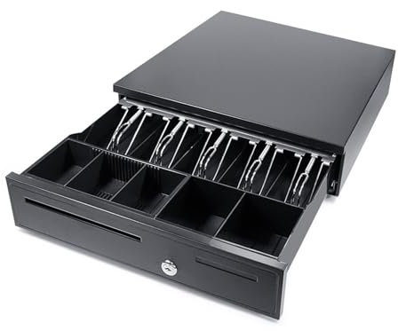 Registrierkasse, 405B Kassierer Cash Box Fünf Fach Drei Ebene Cash Box, supermarkt Kassierer Box Mit Schloss Können Unabhängig Verwendet Werden für Gastronomie, Supermärkte, Bekleidungsgeschäfte
