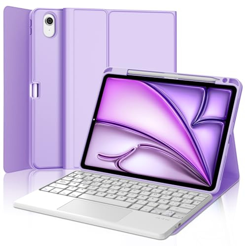 FOGARI Teclado para iPad Air 11 Pulgadas M2/M3/M4 con Touchpad