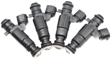 Sbshjhfb 4X Boquilla de inyectores de Combustible 35310-22600, Compatible con Hyundai Accent 1.5L 1.6L L4 2000-2005 3531022600 9260930006