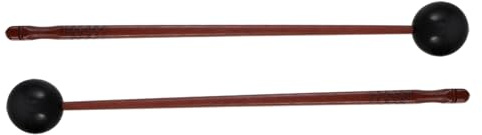 Abaodam 2stücke Trommelschlägel Aus Silikongummi Für Glockenspielstöcke Perkussionsschlägel Mit Gummikopf Geeignet Für Xylophon