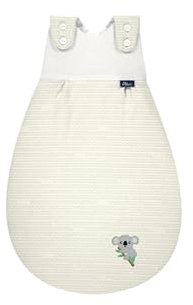 Alvi Baby-Mäxchen Außensack Bio-Baumwolle Tiki - Beige 50/56