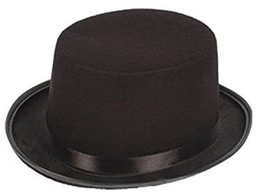 [Fpbiagoq] Zylinder Hut für Erwachsene/Kinder Zauberer Party Kostüm Zauberer Karneval Party Hut Fasching Party Hut Steampunk Mens Stirnband Damen Thema