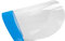 CRAZE Visera facial de plástico flexible antiescupimiento con revestimiento antivaho acolchado 28308