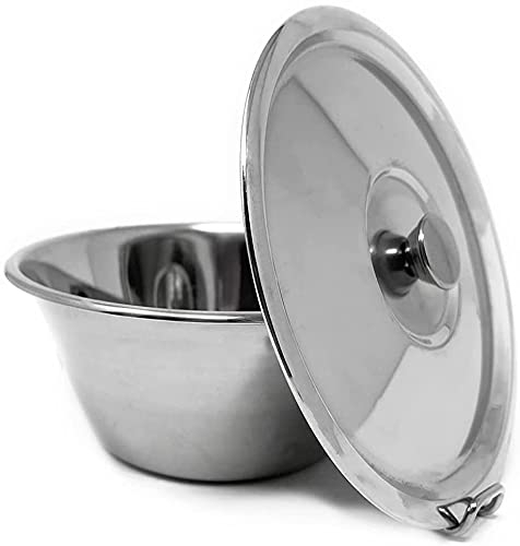 Space Home - Flanero con Tapa y Cierre - Flanera de Acero Inoxidable - Flanero Individual Acero Inoxidable - Flanera - Molde para Flan - Flanero para Horno - Acero Inoxidable - 20 cm