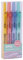 APLI 18933 – 4-tlg. Textmarker-Set mit einziehbaren Keilspitzen in Pastellfarben