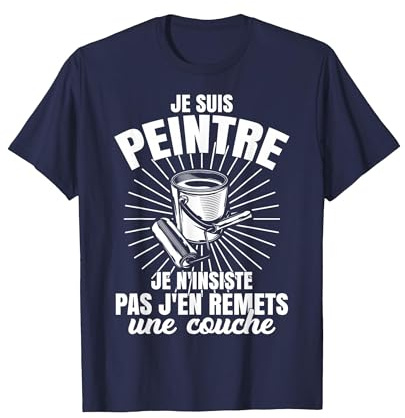 Artiste Humour Carrossier Peinture Chef Chantier Bricoleur T-Shirt