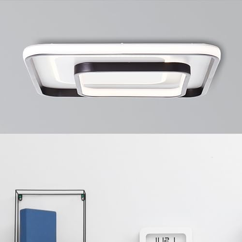 Lightbox LED Deckenlampe mit 40 x 40 cm - moderne Deckenleuchte - 5400 lm,