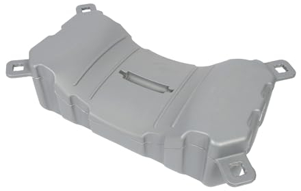 Tyenaza Motorboot-Liegeboje, Motorboot-Schwimmer Mit Rolle, HDPE, Leistungsstarker Auftrieb, Flexibler U-förmiger Schwimmer Mit Rolle Für Kleine Schnellboote, Kajaks