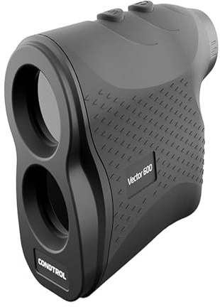 CONDTROL - Telemetro Binocolo VECTOR 600 - Portata 5 a 600 m - Misura Precisa Continua, di Velocità fino a 300 km/h - Garanzia 2+1 anni - Fornito con Accessori