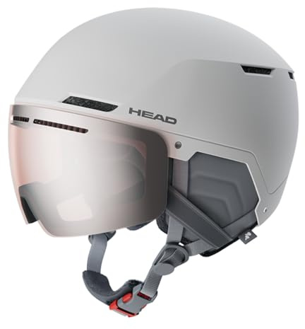 HEAD Cinema W Casque de Ski et Snowboard pour Femmes, Blanc, M/L