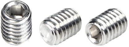 Juvielich 20 PCS 3/8-16 x 1/2 Set Screws,SAE Stainless Hex Allen Head Socket Set Screws Grub Screw Bolts Internal Drive Cup Point Screws with Hex Key Wrench for Door Handles, Light Fixture Repair