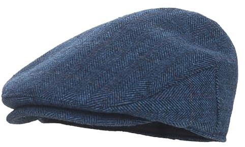 Maeau Schirmmütze für Baby und Kinder Schiebermütze Flach Neugeborene Barett Tweed Mütze Irish Zeitungsjunge Kappe Newsboy Kleinkinder Gatsby Cap Flatcap Baskenmütze 1-12 Jahre