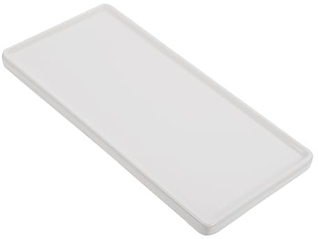 Alipis Rectangular Cake Pan Ceramic Food Serving Tray Sushi Tray Board Desserts Boat Snack Boat for Japanese Cuisine Plate