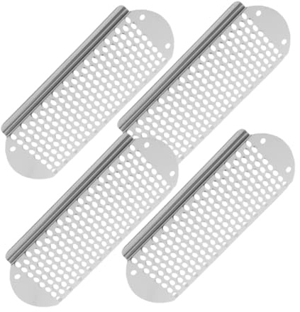 HAMPPLIES 4pezzi Piedi Raspa per Piedi Rimozione della Morta Scrub per Strumento dei Design Ergonomico Materiale Durevole Lavabile e Riutilizzabile