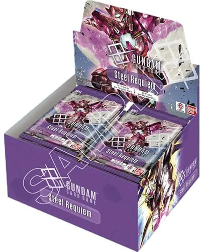 Gundam Card Game Booster Box - Steel Requiem (GD03) - 24 Packs