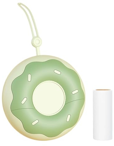 Rullo levapelucchi – Attrezzatura portatile per la pulizia in silicone, fogli strappabili con adesivo forte, design compatto da viaggio Superficie ad alta presa facile da staccare | Ritiro rapido per