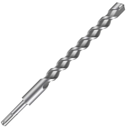 Hammerbohrer-Bits | Hartmetall Multifunktional Erschütterungsbeständig | Keramik-Bohrer | Für den Einsatz in Bereichen wie Stein, Ziegel, Zement, Mauerwerk, Wand, Bauarbeiten, Decke, Fundament, Platt