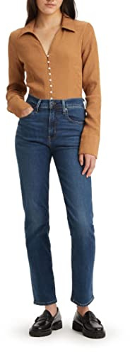 Levi's 724™ High Rise Straight Women's Jeans, Blue Wave Dark, 32W / 32L