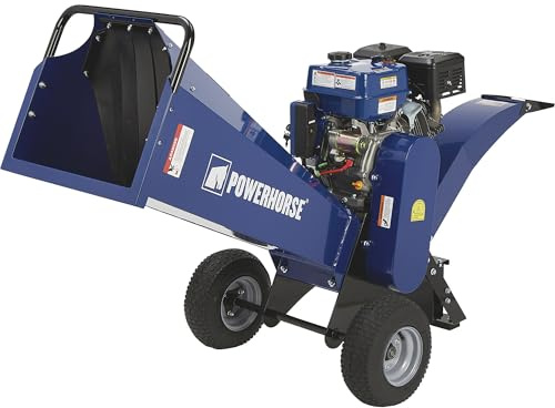 Powerhorse Rotor Wood Chipper - 420cc Ducar OHV Engine, 4in. Chipping Capacity