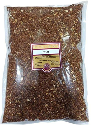 SABOREATE Y CAFE THE FLAVOUR SHOP Infusion Rooibos Chai Massai en Vrac - Feuilles entiers - 1 Kg