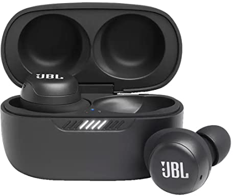 JBL LIVE Free NC TWS Cuffie In-Ear True Wireless, Auricolari Bluetooth Senza Fili con Doppio Microfono Integrato e Cancellazione Attiva del Rumore, Impermeabili IPX7, fino a 21h di Autonomia, Nero