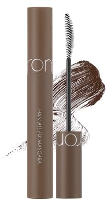 rom&nd HAN ALL FIX MASCARA 4 colorsㅣIntense Länge, Volumenverstärkend, Wasserdicht, Kein Abblättern, 7gㅣ0.25oz (03 Long Hazel)