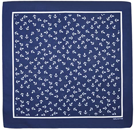 thb Richter Multifunktionstuch Bandana-Tuch Nickitücher Halstuch Kopftuch Zimmermanns- und Richtfesttücher 100% Baumwolle/Cotton Mund-Nasen-Bedeckung Biker Rad Outdoor Schweißtuch Stirnbänder