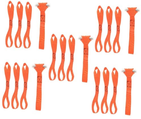 Gatuida 20 Stk Gurt tresorgürtel security gürtel Befestigungsschlaufe für Motorräder Achsband Roller Bindeband Befestigungsschlaufe für Fahrräder Ring enger Gürtel Lanyard Fahrrad