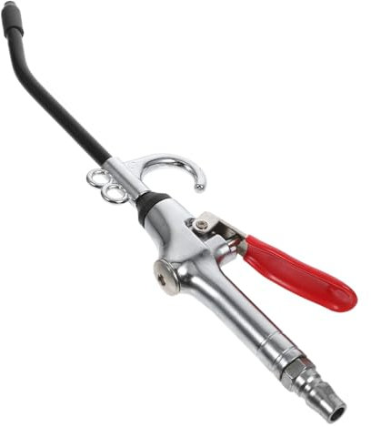 Mikinona Hochdruck Luftgebläse Für Kompressor Mit Schlauchaufsatz Aluminiumlegierung Ergonomisch Für Autoinnenreinigung Staubentfernung Druckluftwerkzeug