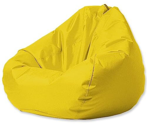 Schwimmender Sitzsack-Stuhl für Erwachsene, wasserdicht, Outdoor, Sitzsack-Abdeckung für Pool, Garten, Strand, Camping, Orange, 2XL, D1