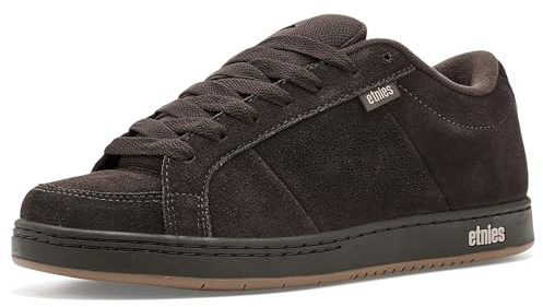 Etnies Kingpin Men's Skateboarding Shoe Classic Puffy Sustainable, Comfortable & Durable Footwear with Die-Cut EVA Insole - Coffee - 10.5