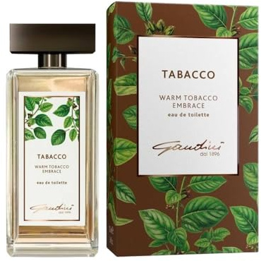 Gandini, Tabak, Herrenduft, Eau de Toilette, blumiger und frischer Duft mit Noten von Artemisia, Minze, Tabakblüten, Lavendel, Orangenblüte, Zeder, Sandelholz, Moschus, Bernstein, Vanille, 100 ml