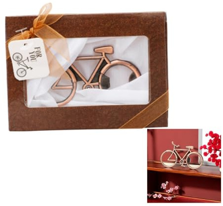 BOBOZHONG Abrebotellas De Bicicleta,Creativo Abridores de Botellas de Cerveza,Abrebotellas Regalos,abrebotellas sacacorchos para Hombres,Caja De Regalo Adorable