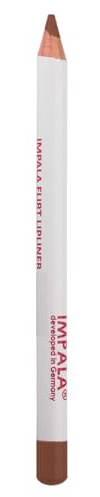 IMPALA | Lippenkonturenstift Nº 127 Latte lipliner | Cremiger, wasserfester Langzeit-Lippenstift | Volumen-Effekt für die Lippen | Matte Langzeit-Lippenstifte, Professionelles Make-up