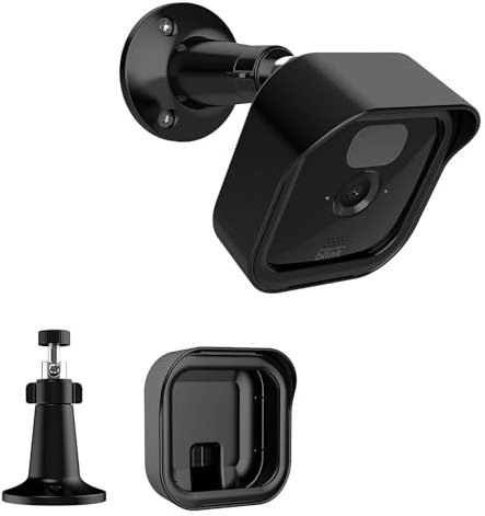 Outdoor Camera Mount, 360° Adjustable Outdoor Indoor Protective Cover Case Housing Mount Holder Stand Bracket Socket Accessories Compatible with Blink Camera System,1 Pack