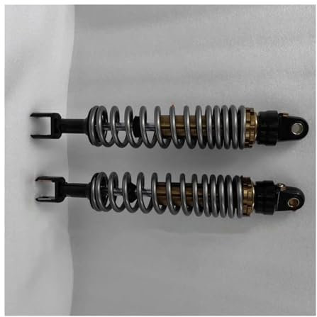 Federungsdämpfer Für S&uzuki Motorrad-Stoßdämpfer 8 Mm Feder 360 Mm 390 Mm 415 Mm Motorrad-Stoßdämpfer Hinten(Dq 375a20.5m8 Black)